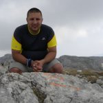 Na Zlej Kolacie (2534 m n.p.m.) - najwyższym szczycie Czarnogóry, 16.08.2013 (fot. Łukasz Gierlasiński